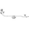 MTS 01.16250 Exhaust Pipe